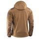 Флісова куртка з капюшоном M-Tac Norman Windblock Fleece Coyote розмір S 20027005bls-S фото 2