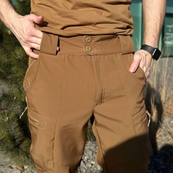 Костюм R-Military Softshell&nbsp;Куртка з капюшоном + Штани койот розмір S тмс02597bls-S фото