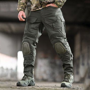 Тактичні штани 7.62 G3 з наколінниками олива розмір S buy92801bls-S фото