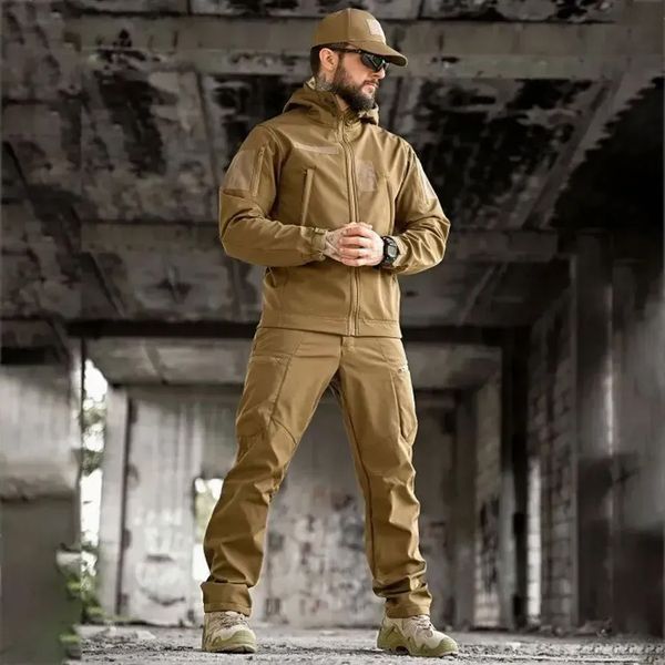 Тактична Форма Aura SoftShell Куртка + Штани койот розмір S buy93430-S фото