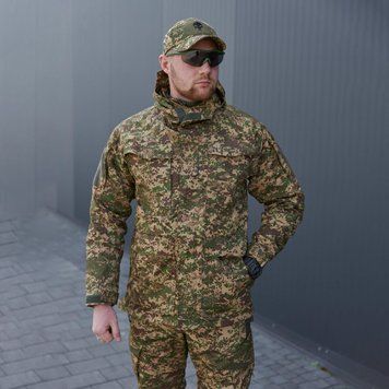 Тактична куртка R-Military з манжетами на липучках хижак розмір S for01087bls-S фото