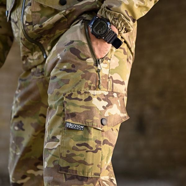 Форма Горка Oblivion Tactical Куртка + Штани з підтяжками мультикам розмір S buy85781bls-S фото