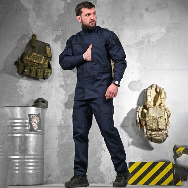 Статутна форма Ender ДСНС Кітель + Штани синя розмір S buy91282bls-S фото