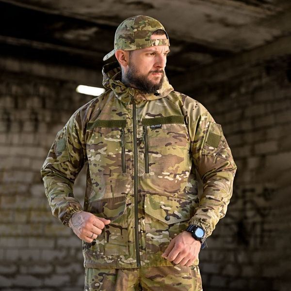 Форма Горка Oblivion Tactical Куртка + Штани з підтяжками мультикам розмір S buy85781bls-S фото