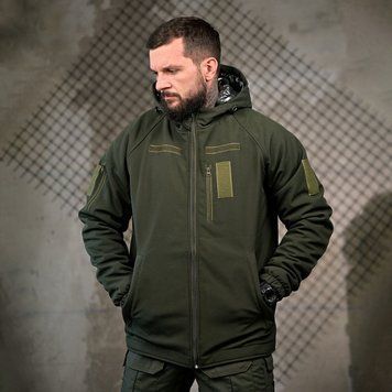 Тактична куртка Patron з підкладкою Omni-Heat олива розмір S buy56085bls-S фото
