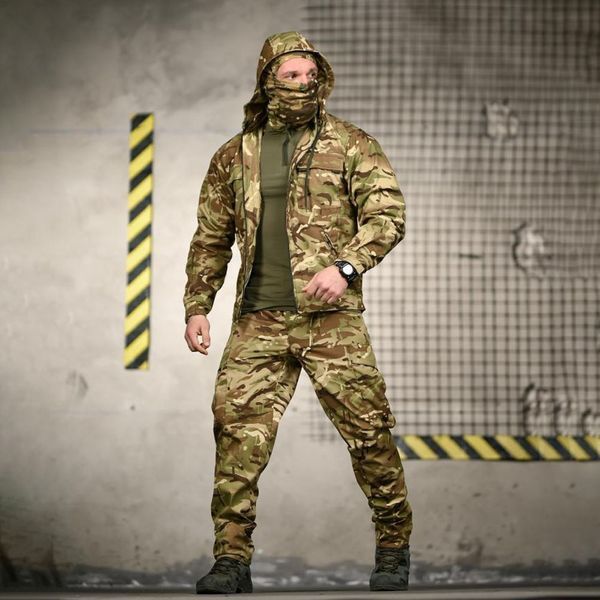 Тактичний костюм 4в1 Kriptek Куртка з капюшоном та Убакс + Штани і Балаклава мультикам розмір S buy95596bls-S фото