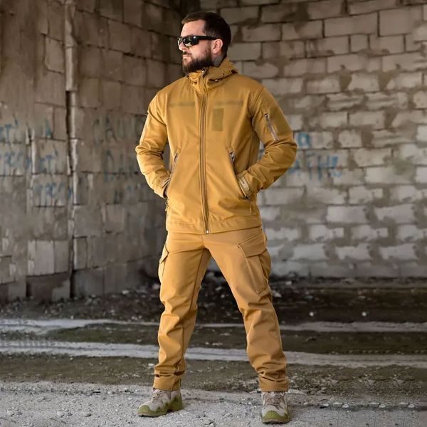 Форма Dementioz SoftShell Куртка + Штани койот розмір S buy94159bls-S фото