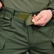 Штани 7.62 Tactical Basque з посиленнями на колінах та манжетами на липучках олива розмір S buy94933bls-S фото 5
