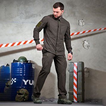 Костюм Oblivion Tactical Urban Сорочка + Штани олива розмір S buy92900bls-S фото