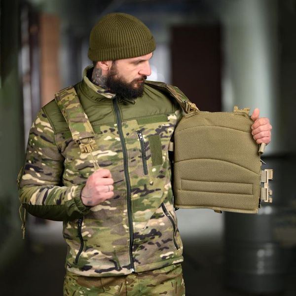 Плитоноска Asdag Cordura у зборі з підсумками мультикам розмір універсальний buy95197bls фото
