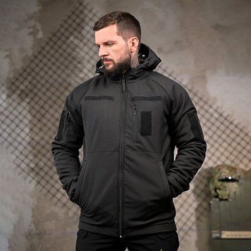 Тактична куртка Patron з підкладкою Omni-Heat чорна розмір S buy83226bls-S фото