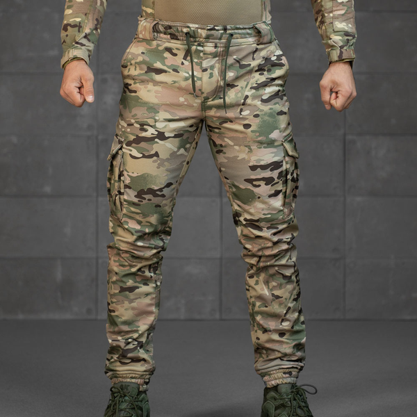Тактичні штани KMS Bandit Softshell на резинці мультикам розмір S buy89437bls-S фото