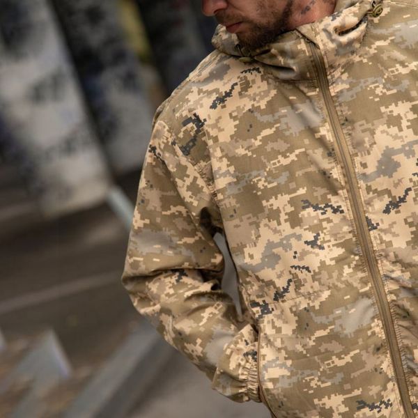 Тактична вітрівка Seul з манжетами на резинках піксель розмір S buy97390bls-S фото