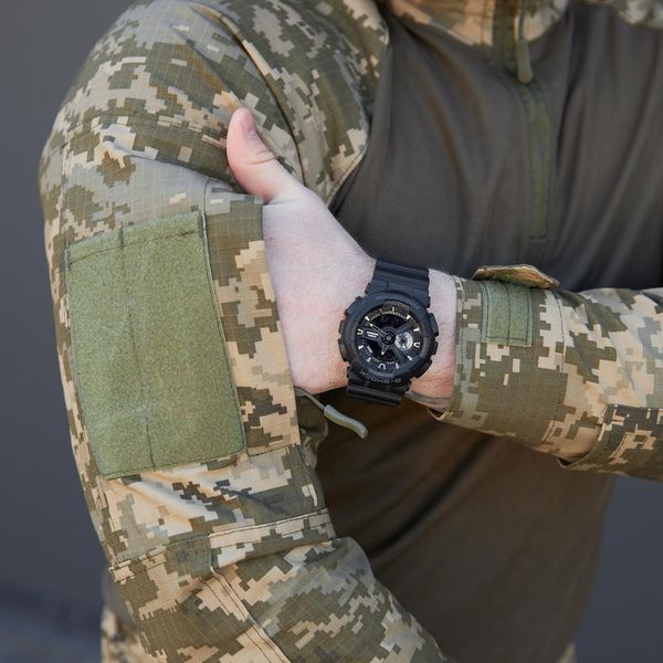 Костюм R-Military Тайфун Убакс з липучками під шеврони + Штани з наколінниками піксель розмір S bkr636315піксельbls-S фото