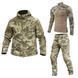 Тактичний костюм Caiman 3в1 Куртка SoftShell + Убакс G4 та Штани G2 мультикам розмір S for01540bls-S фото 11