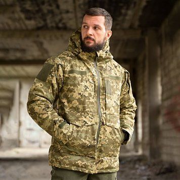 Тактична куртка Persona із підкладкою Omni-Heat на синтепоні піксель розмір S 51821bls-S фото