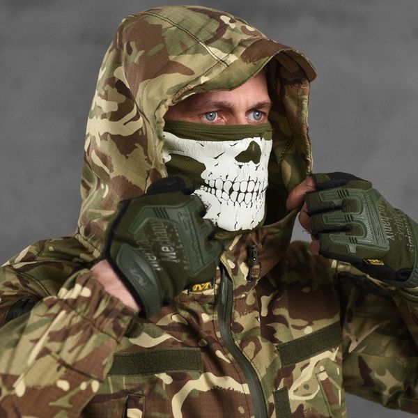 Тактична куртка Mossad з велкро під шеврони та манжетами на резинках мультикам розмір S buy86674bls-S фото