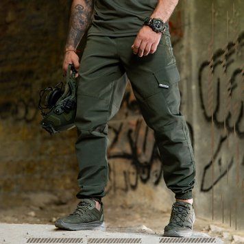 Тактичні штани джогери Oblivion Tactical Raster V.01 олива розмір S buy97060bls-S фото