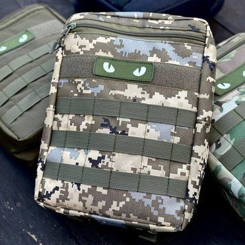 Рюкзак на плитоноску Grand Tactic Cordura 7,5 л з системою кріплення Molle піксель 25х30х10&nbsp;см sd3891bls фото