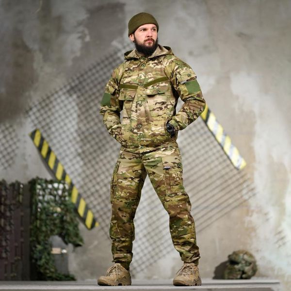 Форма Oblivion Tactical Fiload Куртка з капюшоном + Штани мультикам розмір S buy91321bls-S фото