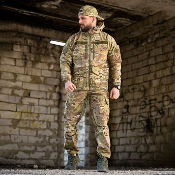 Форма Горка Oblivion Tactical Куртка + Штани з підтяжками мультикам розмір XL buy85781bls-XL фото