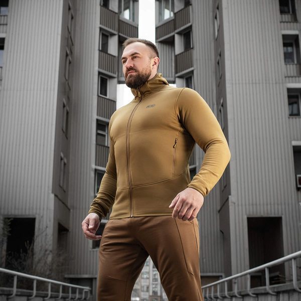 Кофта M-Tac Shadow Fleece Polartec койот розмір XS 21433005bls-XS фото