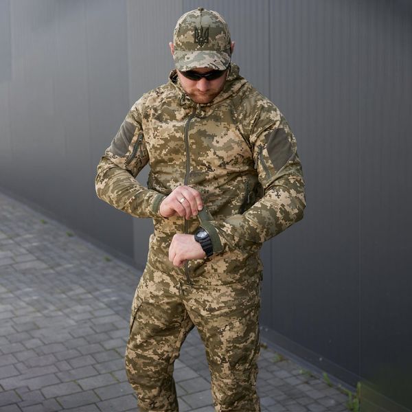 Тактичний костюм Twill Куртка R-Military Gen I + Штани піксель розмір S bkr980365пbls-S фото